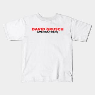 David Grusch UFO UAP Whistleblower Disclosure Aliens NHI Kids T-Shirt